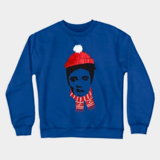 winter elvis design Crewneck Sweatshirt